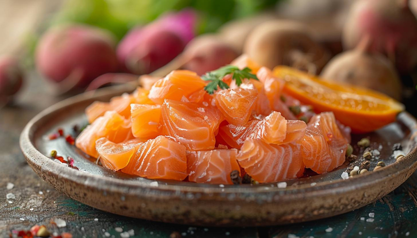 Exploration des différentes techniques de gravlax avec légumes racines