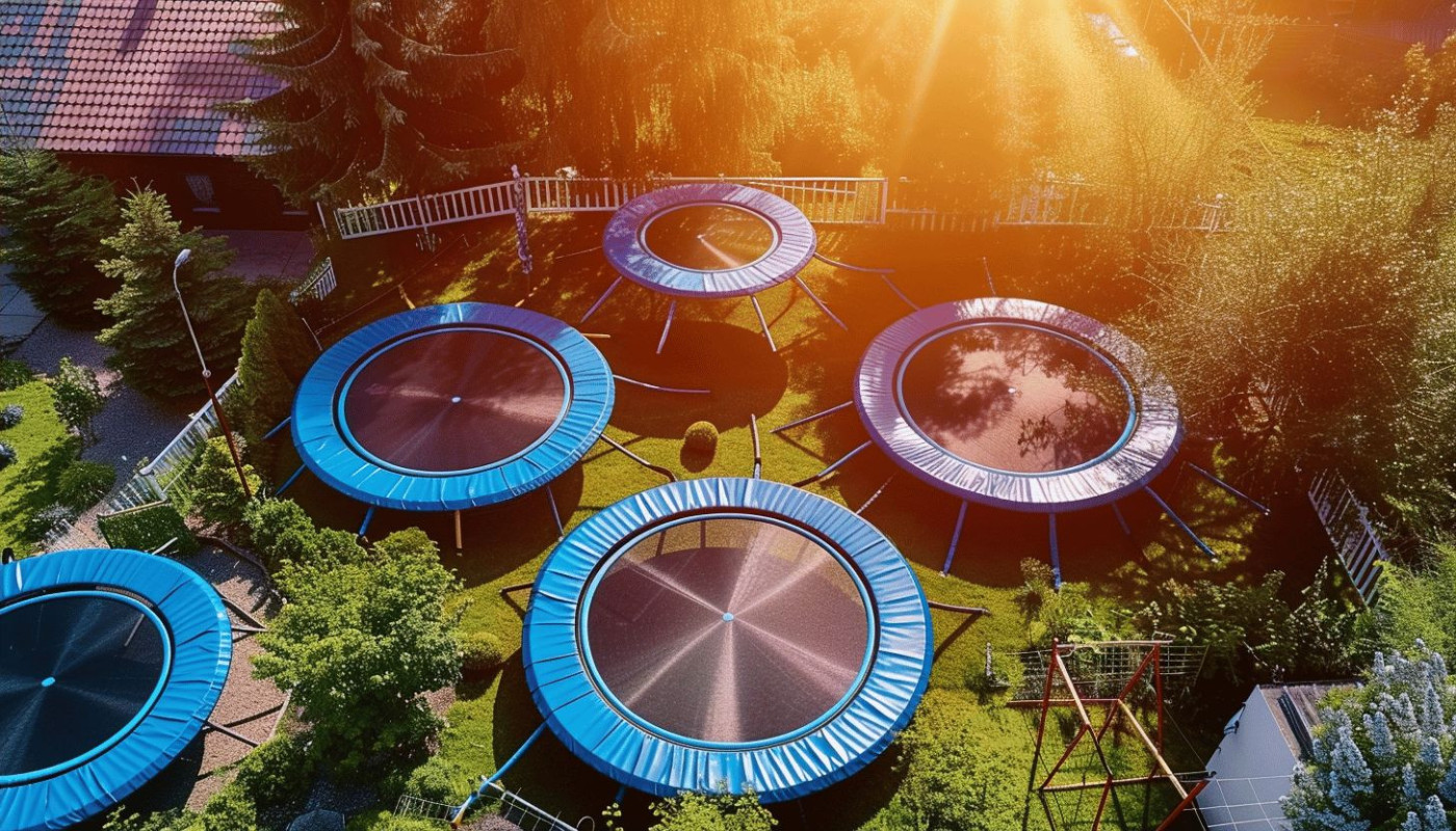 Guide pour choisir le trampoline idéal selon l'espace disponible