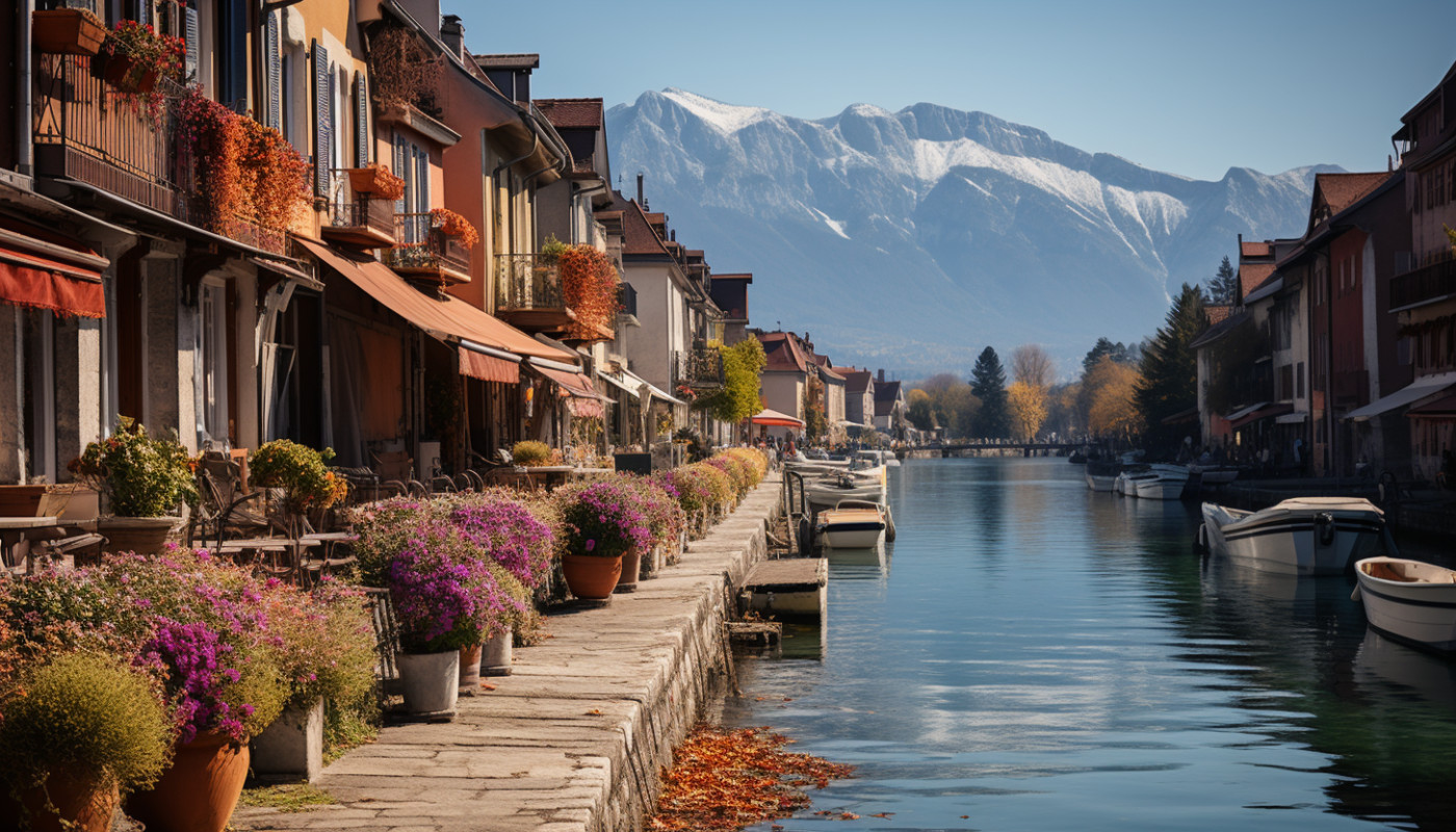 Promenade à Annecy pendant le week-end